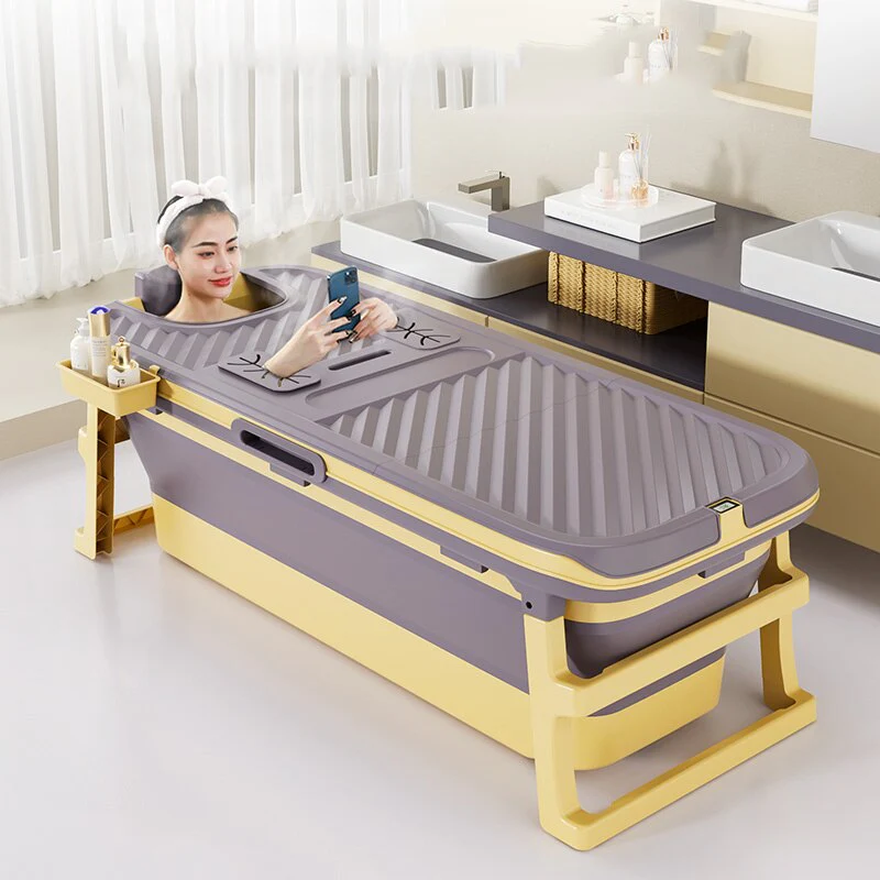 Folding Relaxing Spae Portable Bathtub - Image 4