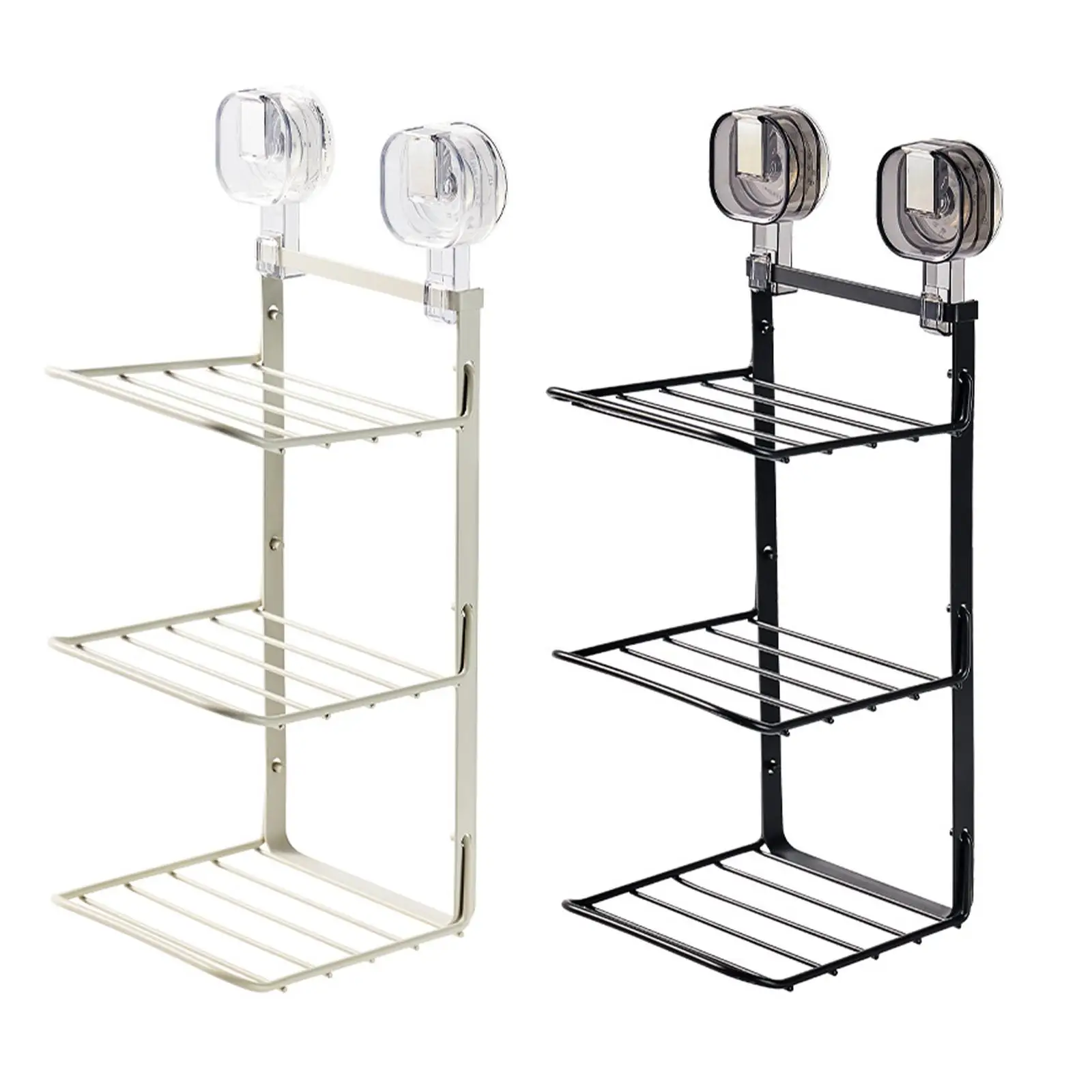 Food Preparation Wall-Mounted 3-Layer Organizer Rack - Image 4