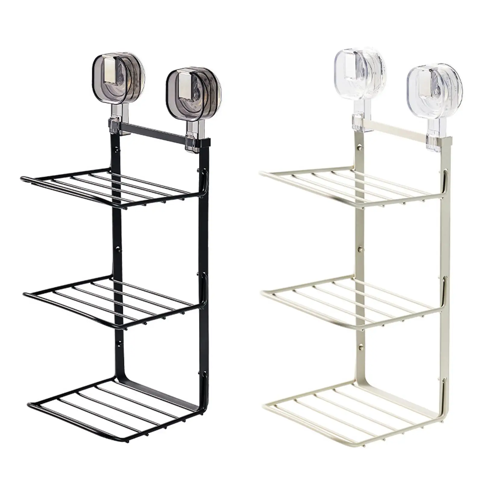 Food Preparation Wall-Mounted 3-Layer Organizer Rack - Image 5