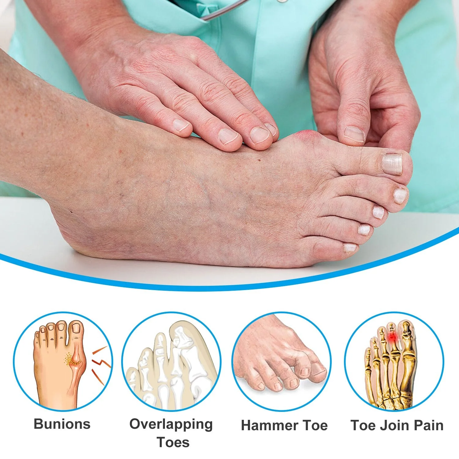 Foot Care Soft Toe Separator - Image 4