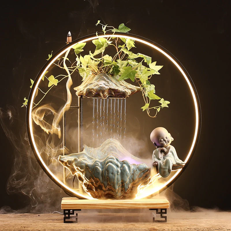 Forest Life Aroma Therapy Waterfall Incense Burner - Image 6