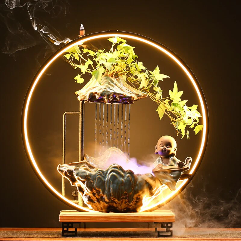 Forest Life Aroma Therapy Waterfall Incense Burner - Image 7