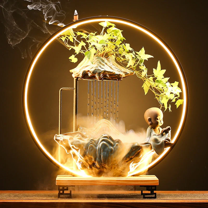 Forest Life Aroma Therapy Waterfall Incense Burner - Image 8