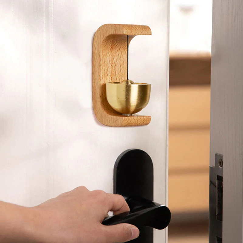 Forest Song Creative Wooden Door Bell - Image 7