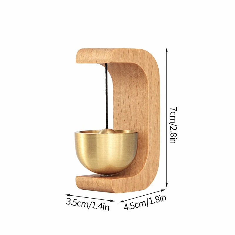 Forest Song Creative Wooden Door Bell - Image 8