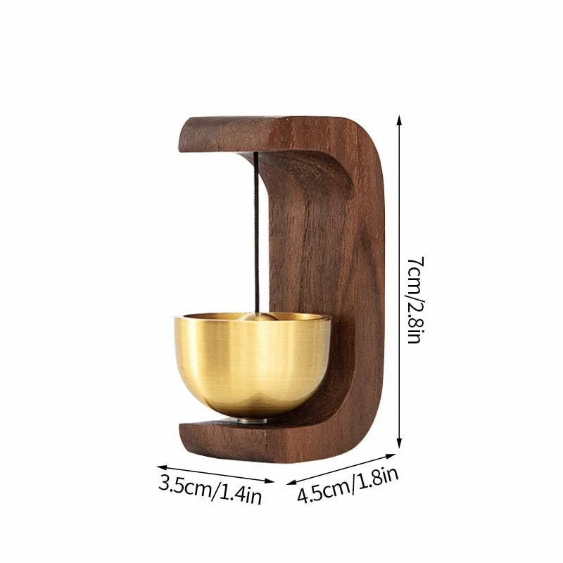 Forest Song Creative Wooden Door Bell - Image 9