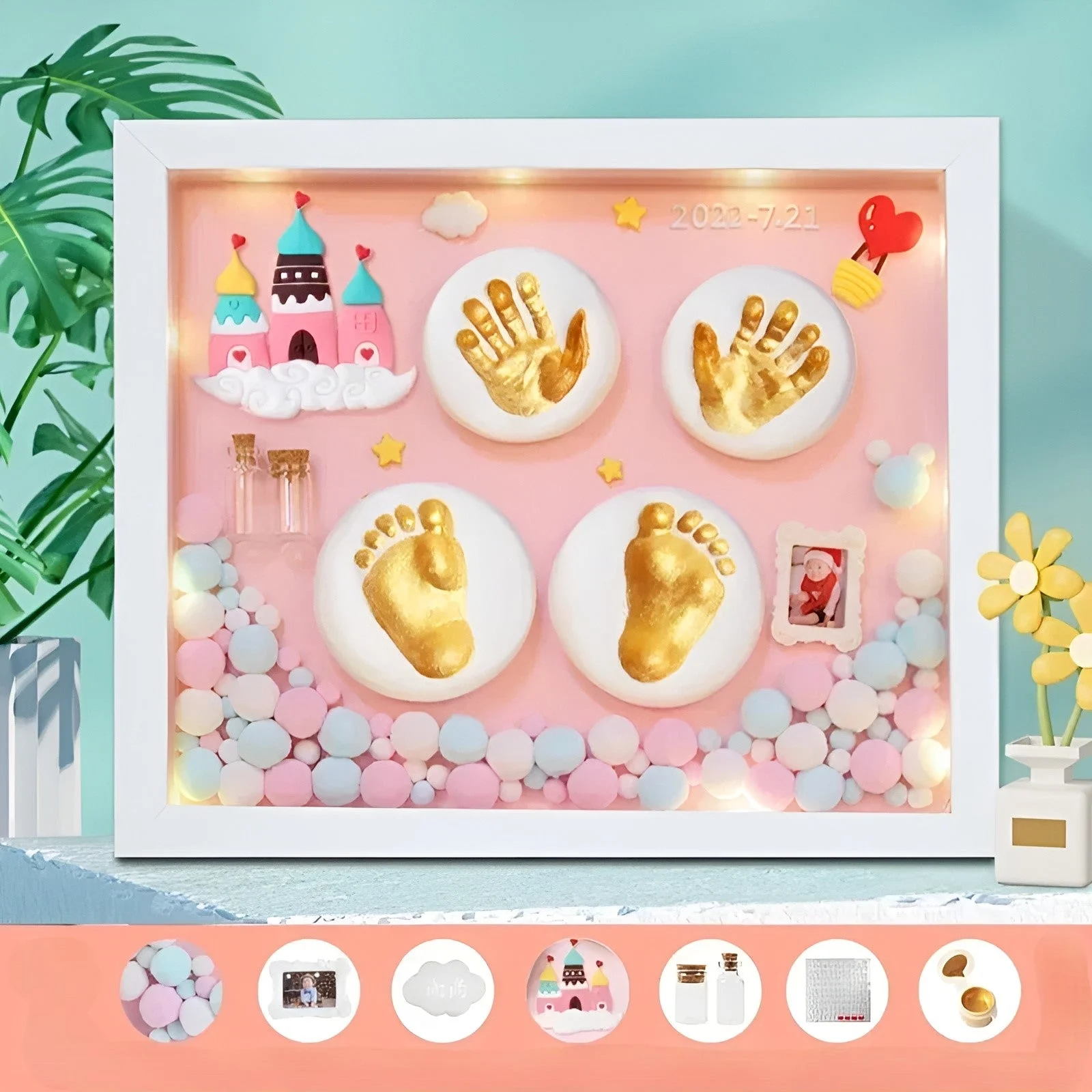 Forever Baby Story DIY Hand & Footprint Kit - Image 13