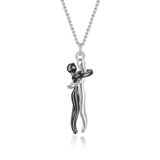 Forever Hug Couples Necklace - Image 3