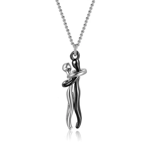 Forever Hug Couples Necklace - Image 4
