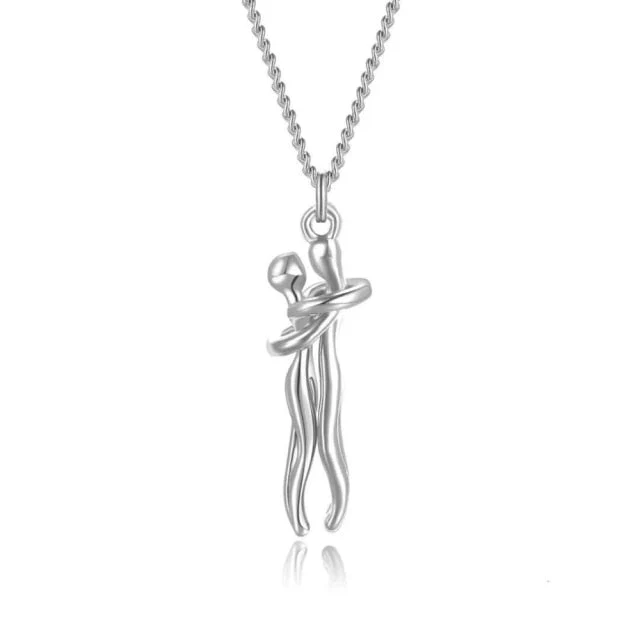 Forever Hug Couples Necklace - Image 7