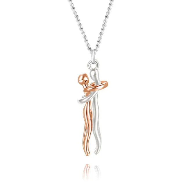 Forever Hug Couples Necklace - Image 8