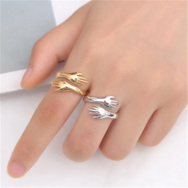 Forever Hug Love Resizable Ring