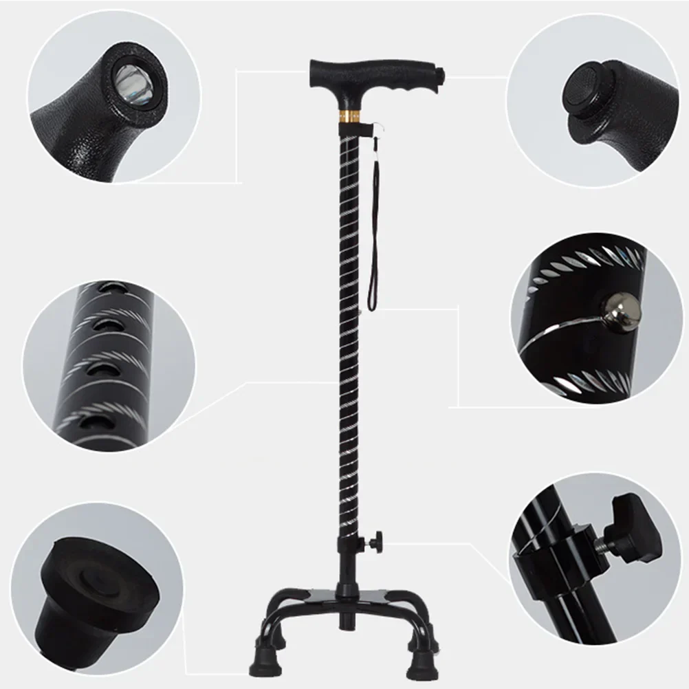 Four-Legged Anti-Slip Walking Stick - Image 2