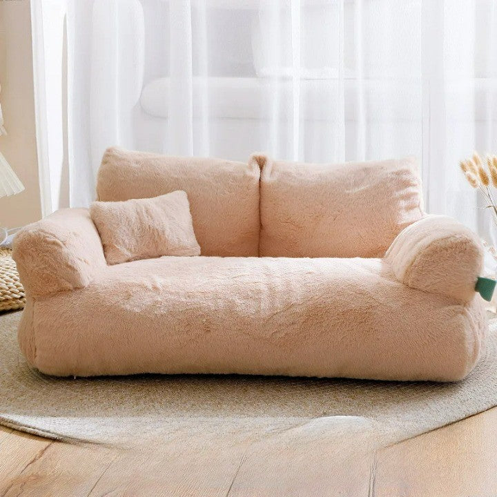 Four-Season Large Plush Pet Sofa - Image 5
