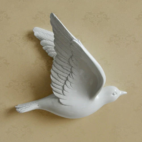 Free Flying Birds Resin Wall Decor - Image 17