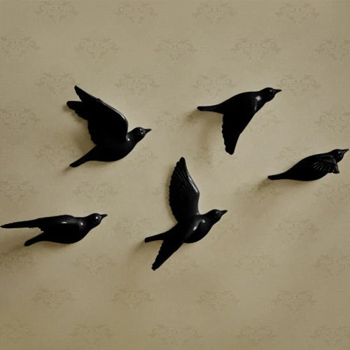 Free Flying Birds Resin Wall Decor - Image 22