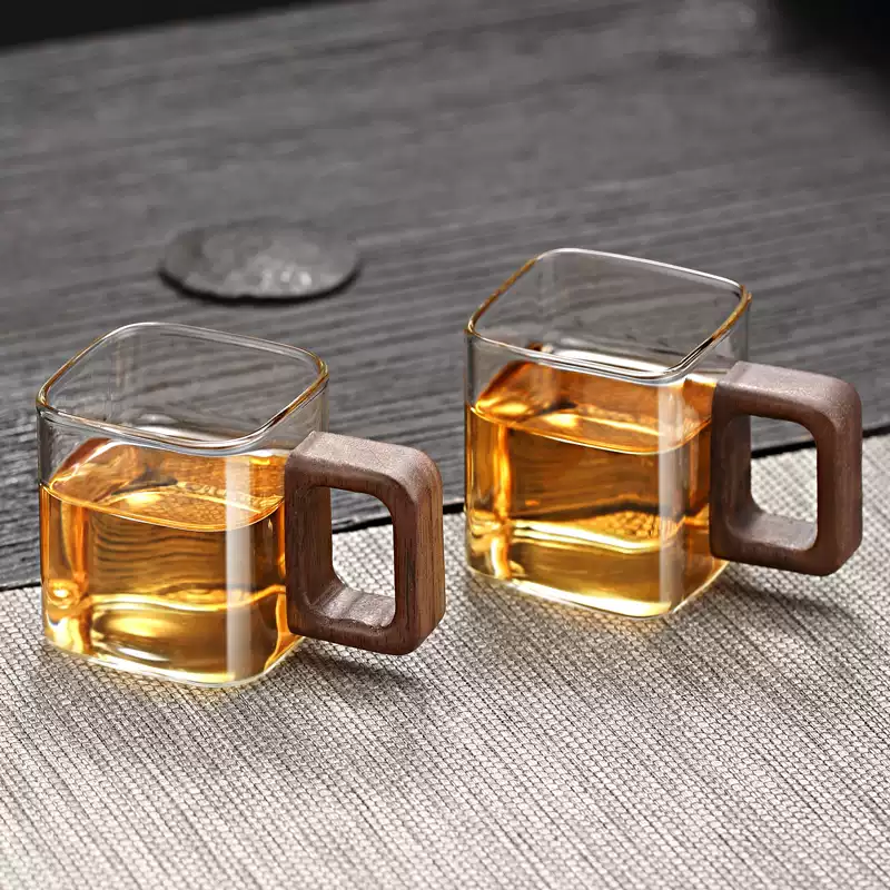 Fresh Brew Minimalist Glass Mug - Image 3