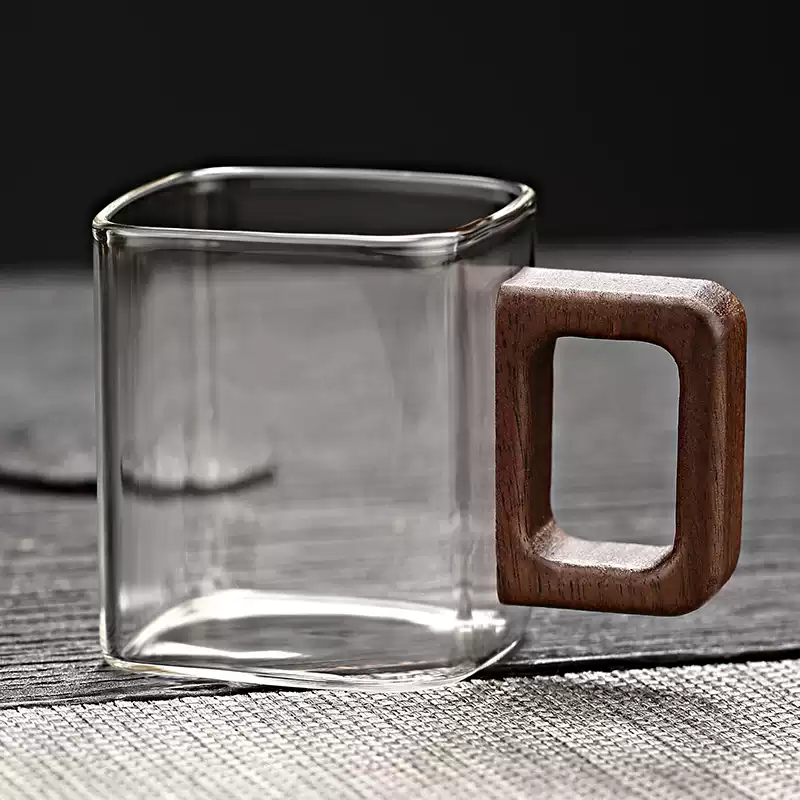 Fresh Brew Minimalist Glass Mug - Image 5