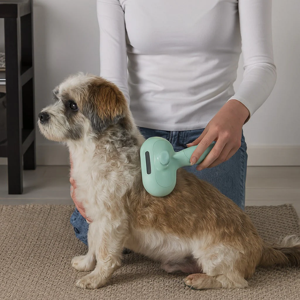 Fresh Groom Steam Spray Pet Brush - Image 2