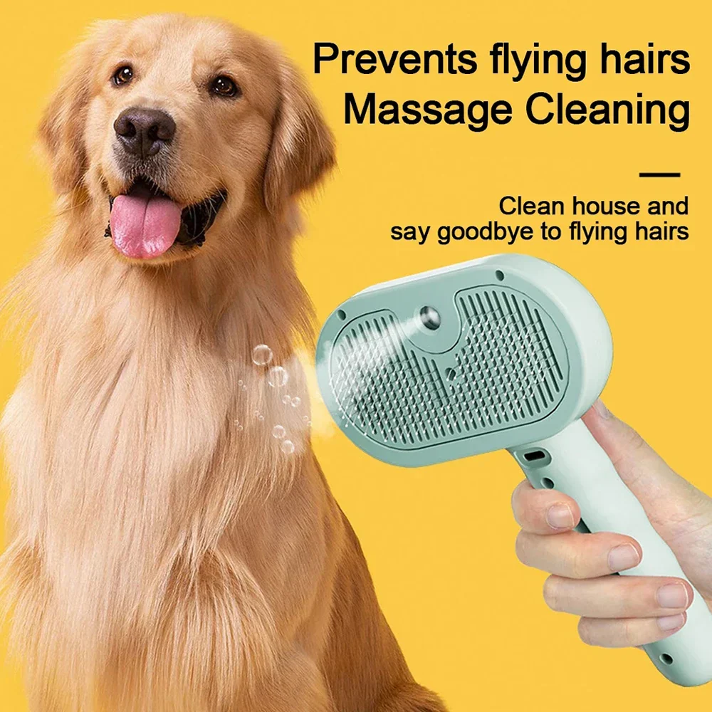 Fresh Groom Steam Spray Pet Brush - Image 4