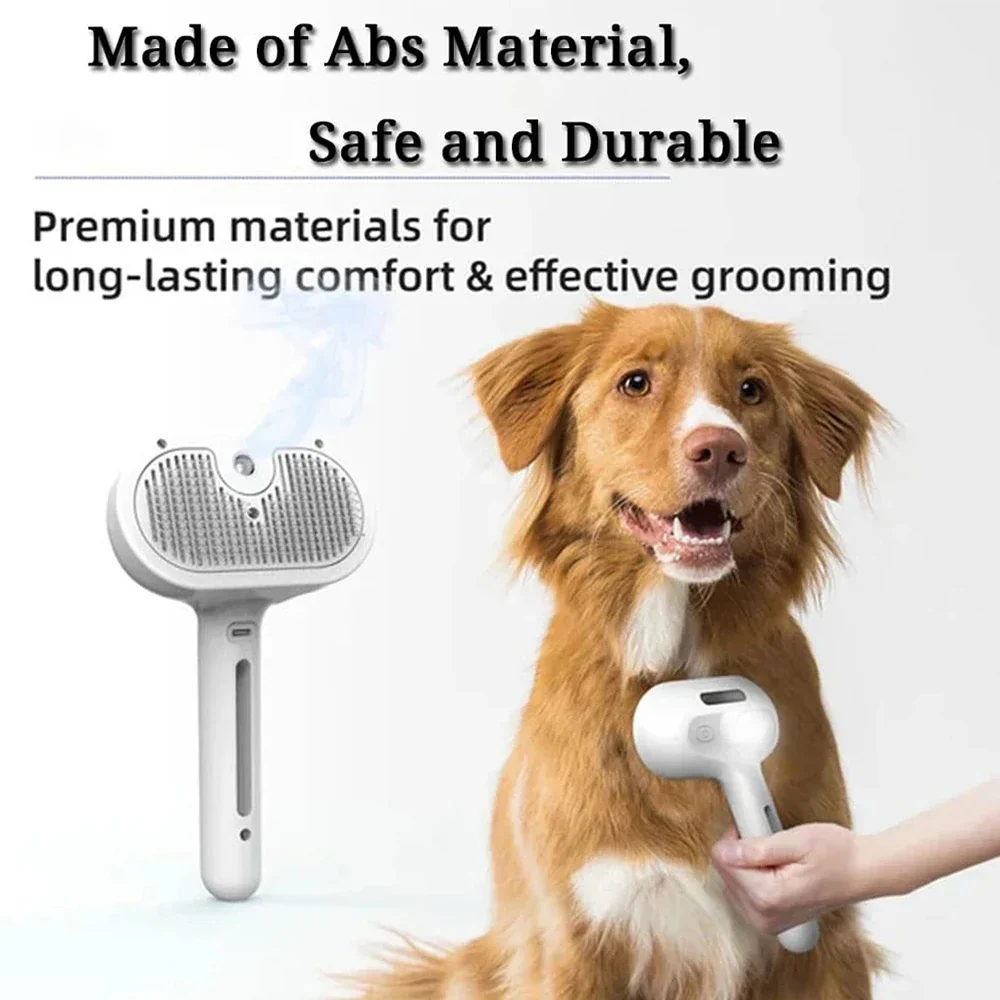Fresh Groom Steam Spray Pet Brush - Image 5