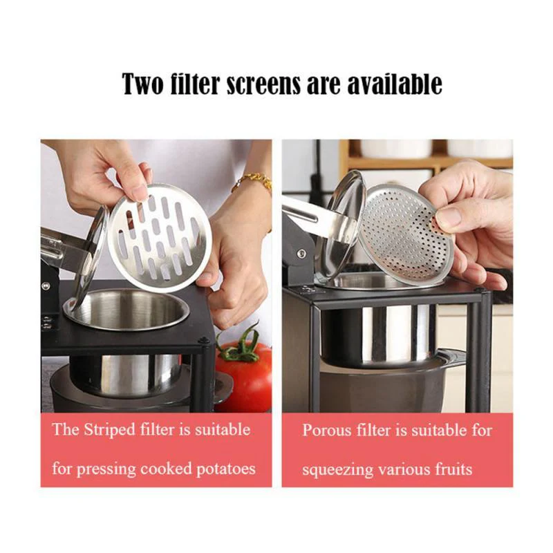 Fresh Squeeze Stainless Steel Manual Juicer - Image 5