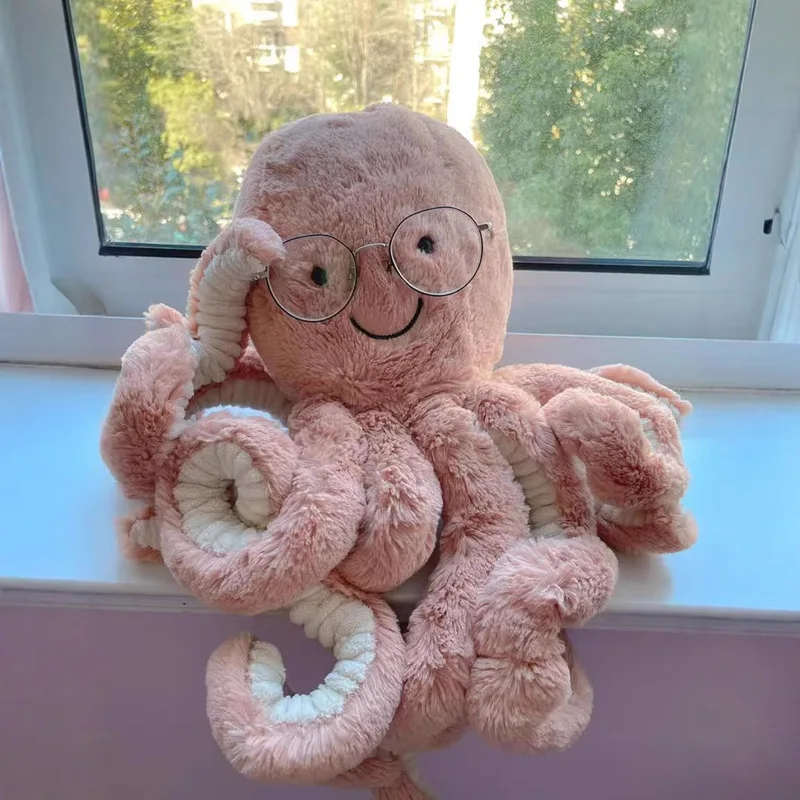Friendly Octopus Soft Huggable Plush Toy - Image 2
