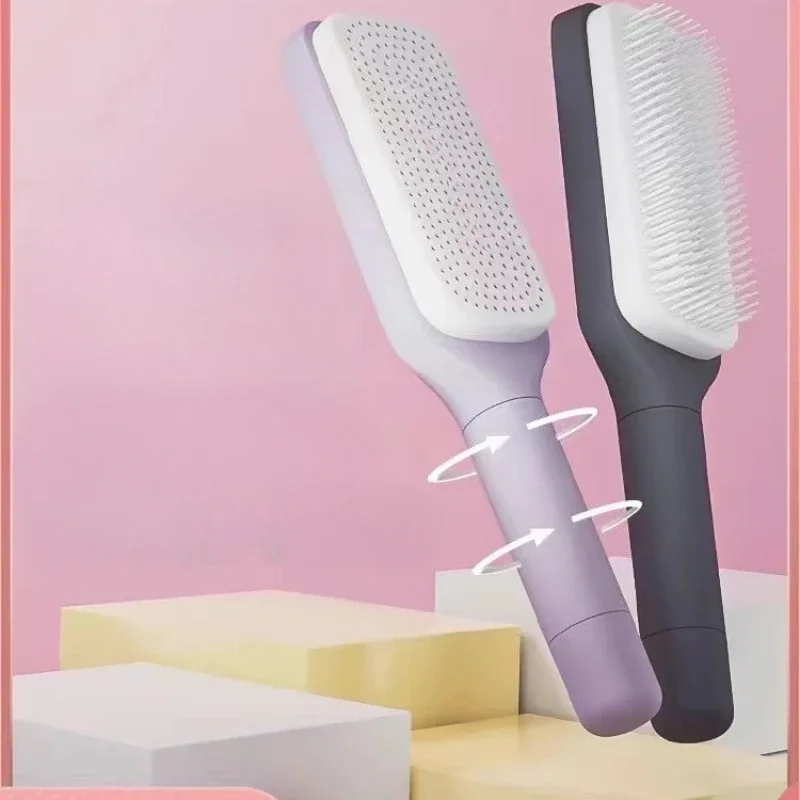 Frizz-Free Clean Massage Retractable Air Cushion Comb - Image 2
