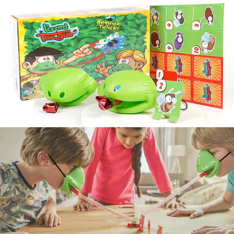 Frog Tongue Mask Cards Toy Set - Image 3