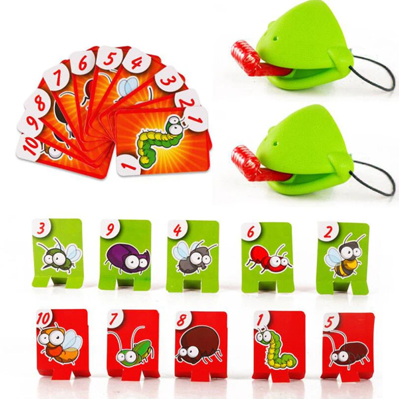 Frog Tongue Mask Cards Toy Set - Image 4