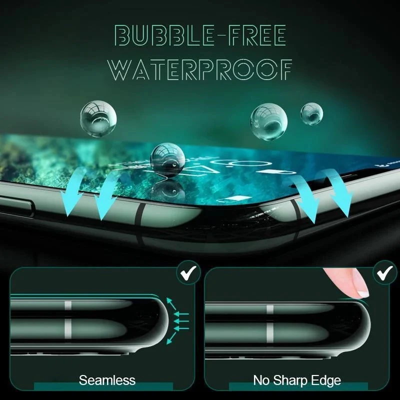 Full Cover Luminous Tempered Glass iPhone Screen Protector - Image 6