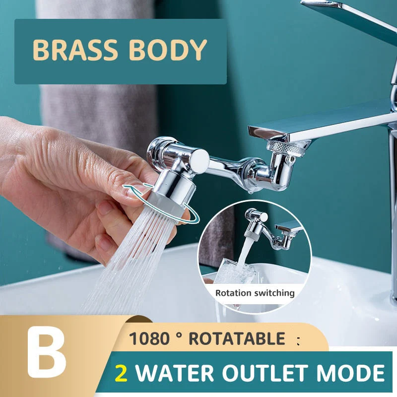 Full Rotating Universal Faucet Tap Extender - Image 5