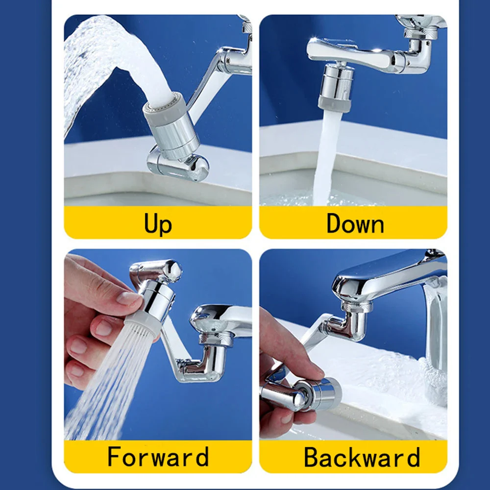Full Rotating Universal Faucet Tap Extender - Image 6