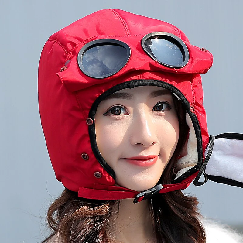 Fully Shielded Aviator Googles Hat - Image 11