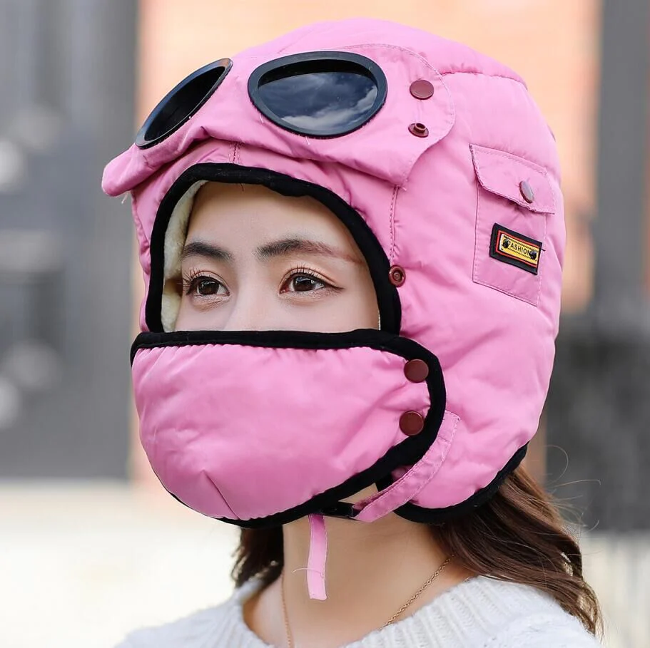 Fully Shielded Aviator Googles Hat - Image 3