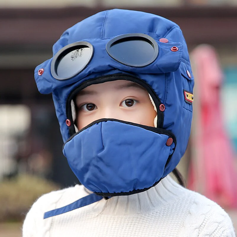 Fully Shielded Aviator Googles Hat - Image 6