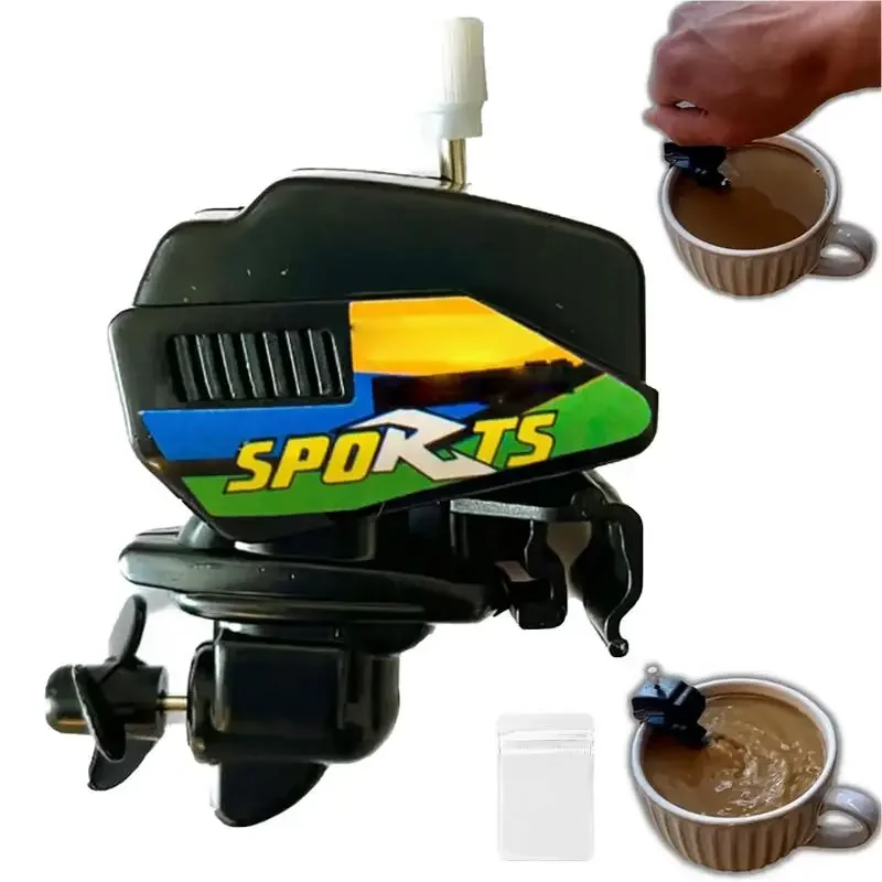Fun Boat Motor Coffee Mixer Gadget - Image 2