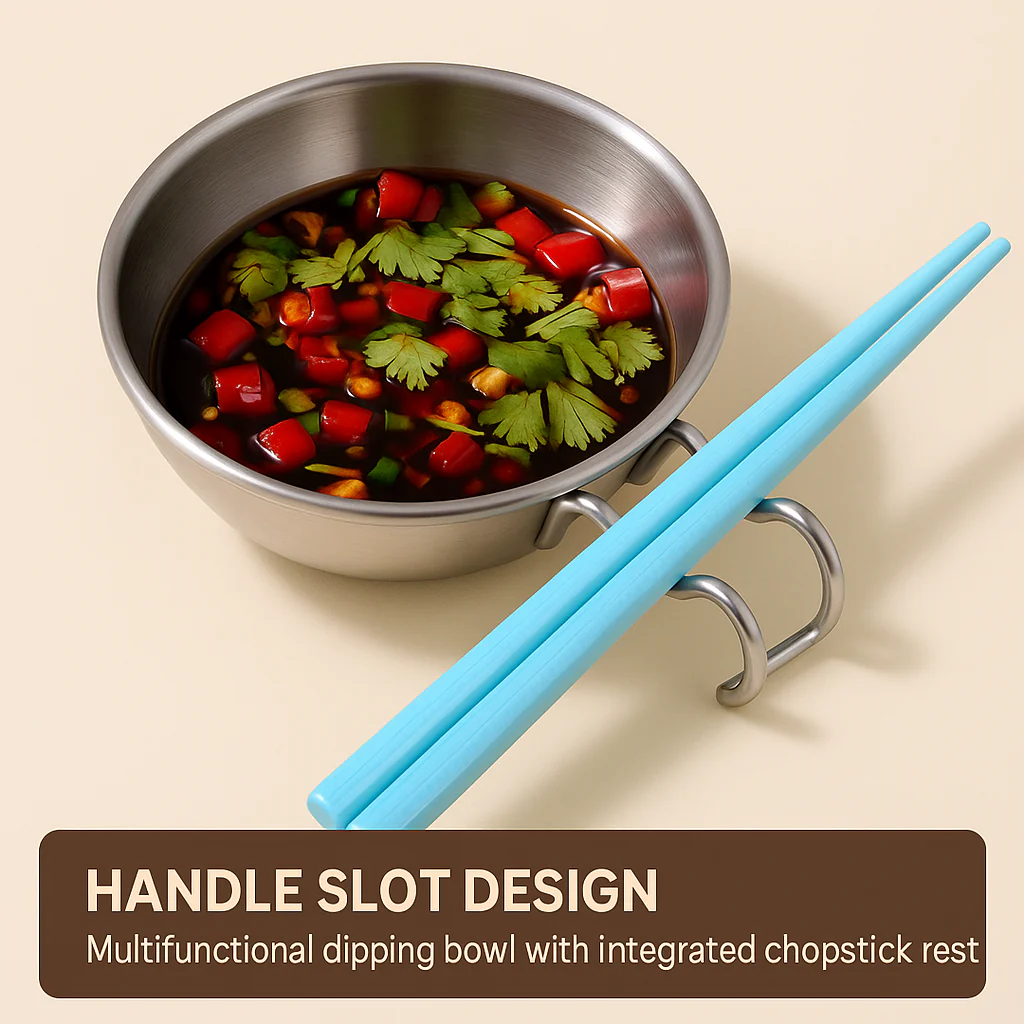 Fun Size Stainless Steel Dipping Bowl - Image 7