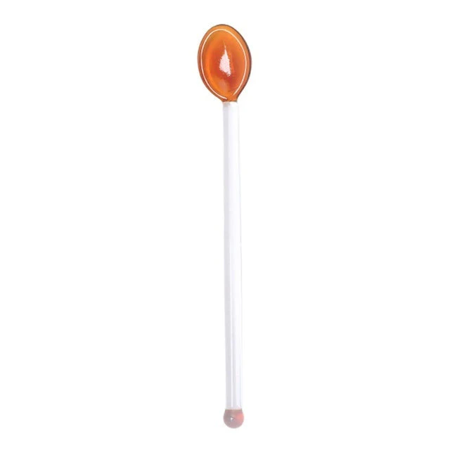 Fun Wavy Glass Dessert Spoons - Image 8