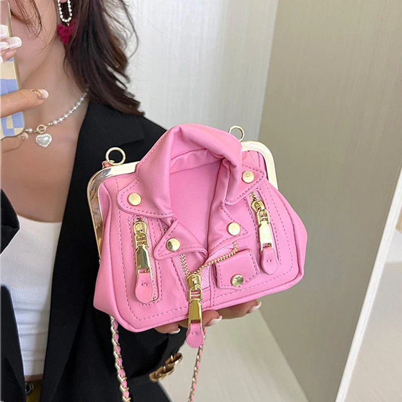 Funky Jacket Design Mini Shoulder Bag - Image 3