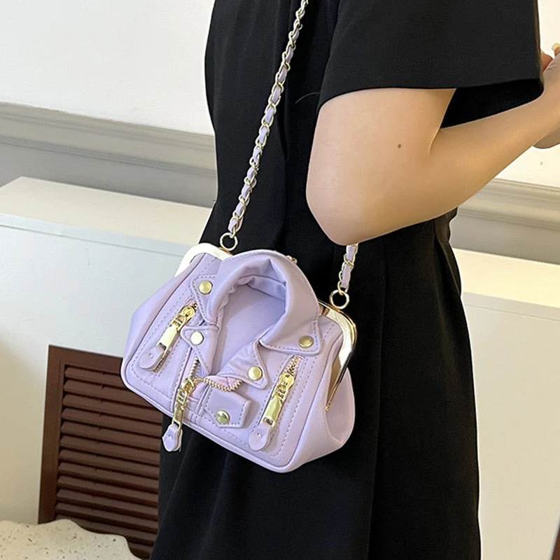 Funky Jacket Design Mini Shoulder Bag - Image 6