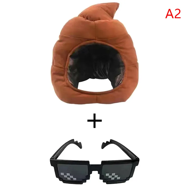 Funny Fake Poop Emoji Hat - Image 5