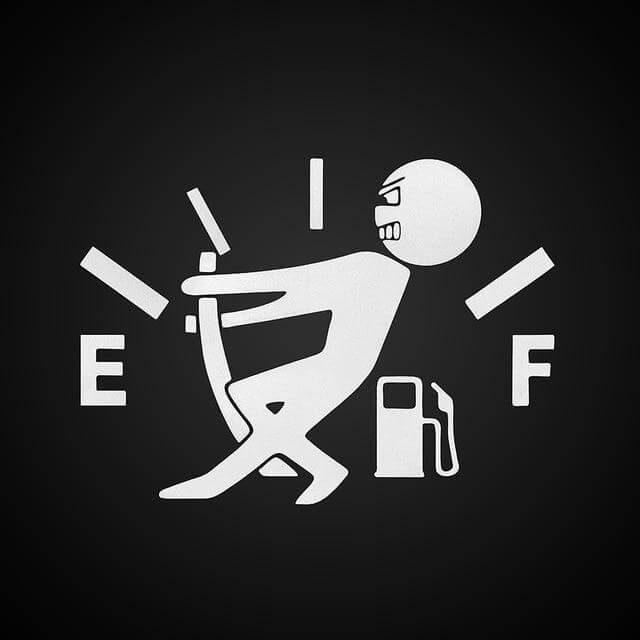 Funny Fuel Man Car Sticker - Image 2