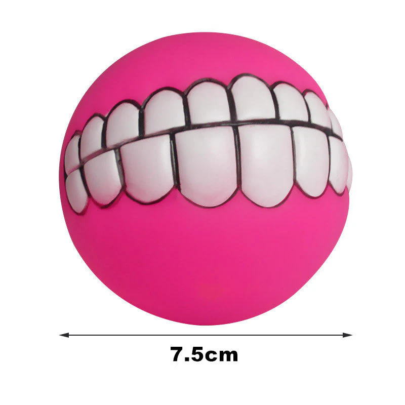 Funny Smile Rubber Pet Chew Toys - Image 8