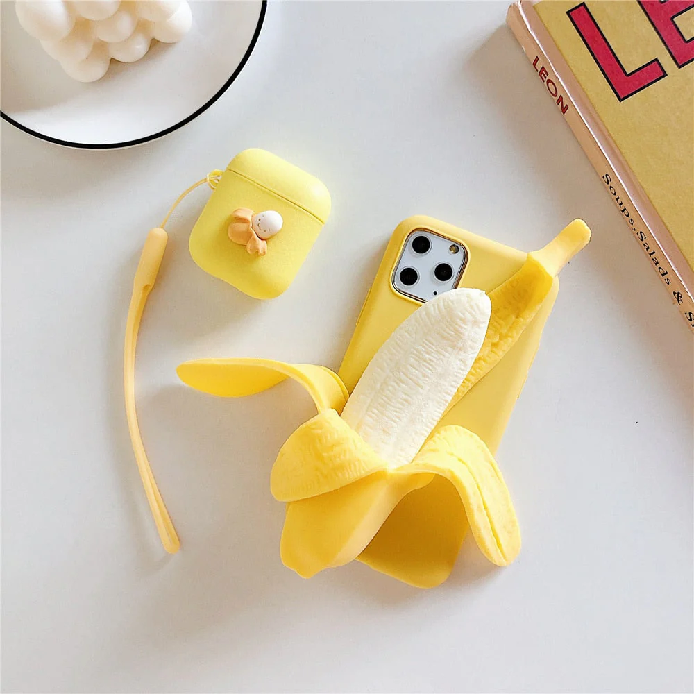 Funny Stress Reliever 3D Banana Phone Case - Image 10