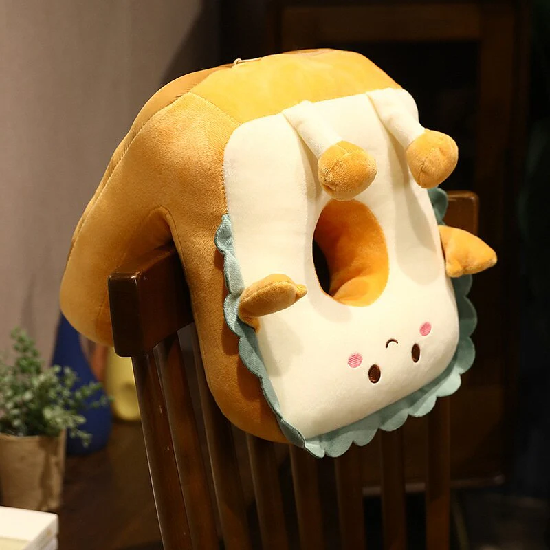 Funny Toast Nap Pillow - Image 2