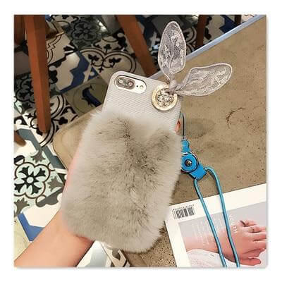 Furry Bunny iPhone Case - Image 2