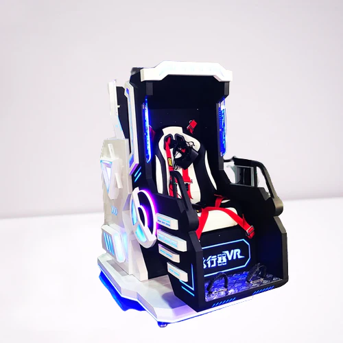 Futuristic 9D Virtual Reality Roller Coaster Simulator - Image 3