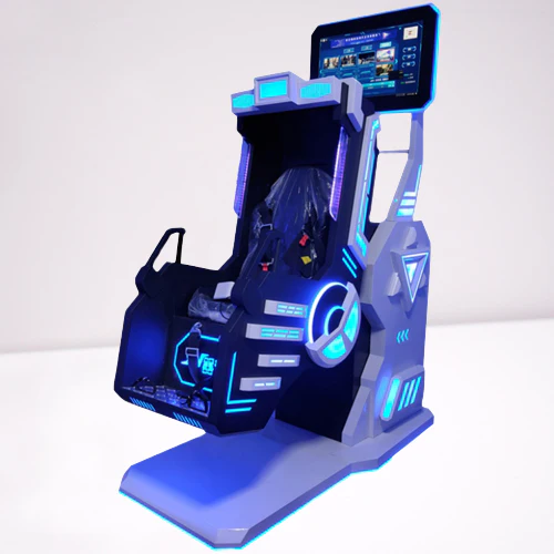 Futuristic 9D Virtual Reality Roller Coaster Simulator - Image 4