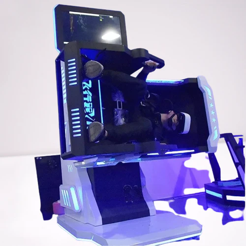 Futuristic 9D Virtual Reality Roller Coaster Simulator - Image 7